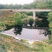 Boiling Springs Lakes Dam RR Bridge