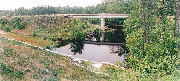 Boiling Springs Lakes Dam RR Bridge